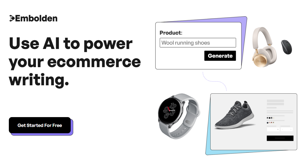 Embolden - AI Writing for Ecommerce