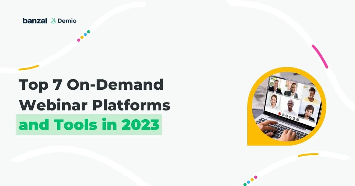 On demand Webinars Demio
