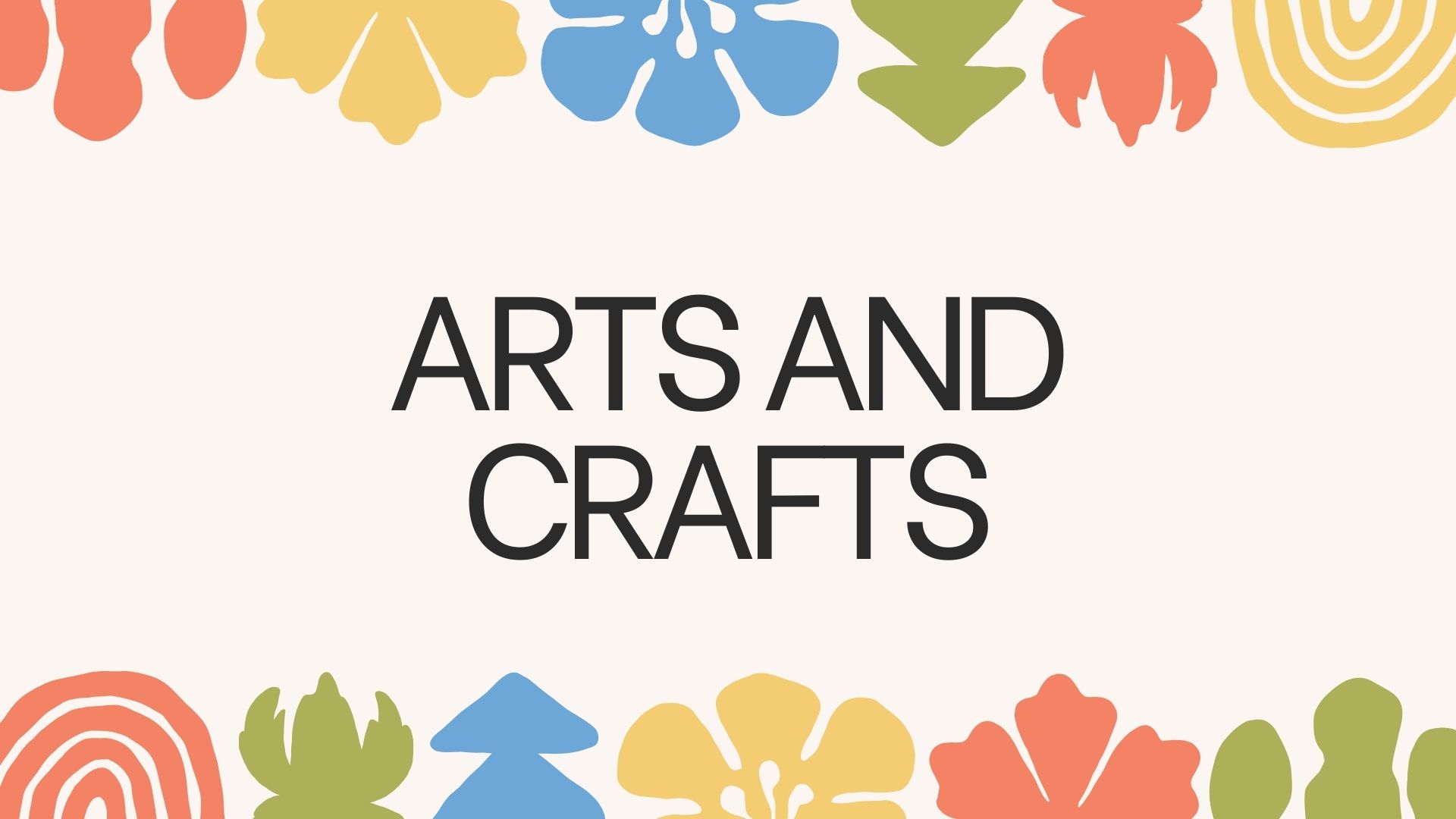 Arts and Crafts @ Shields Middle | BPNC Programs