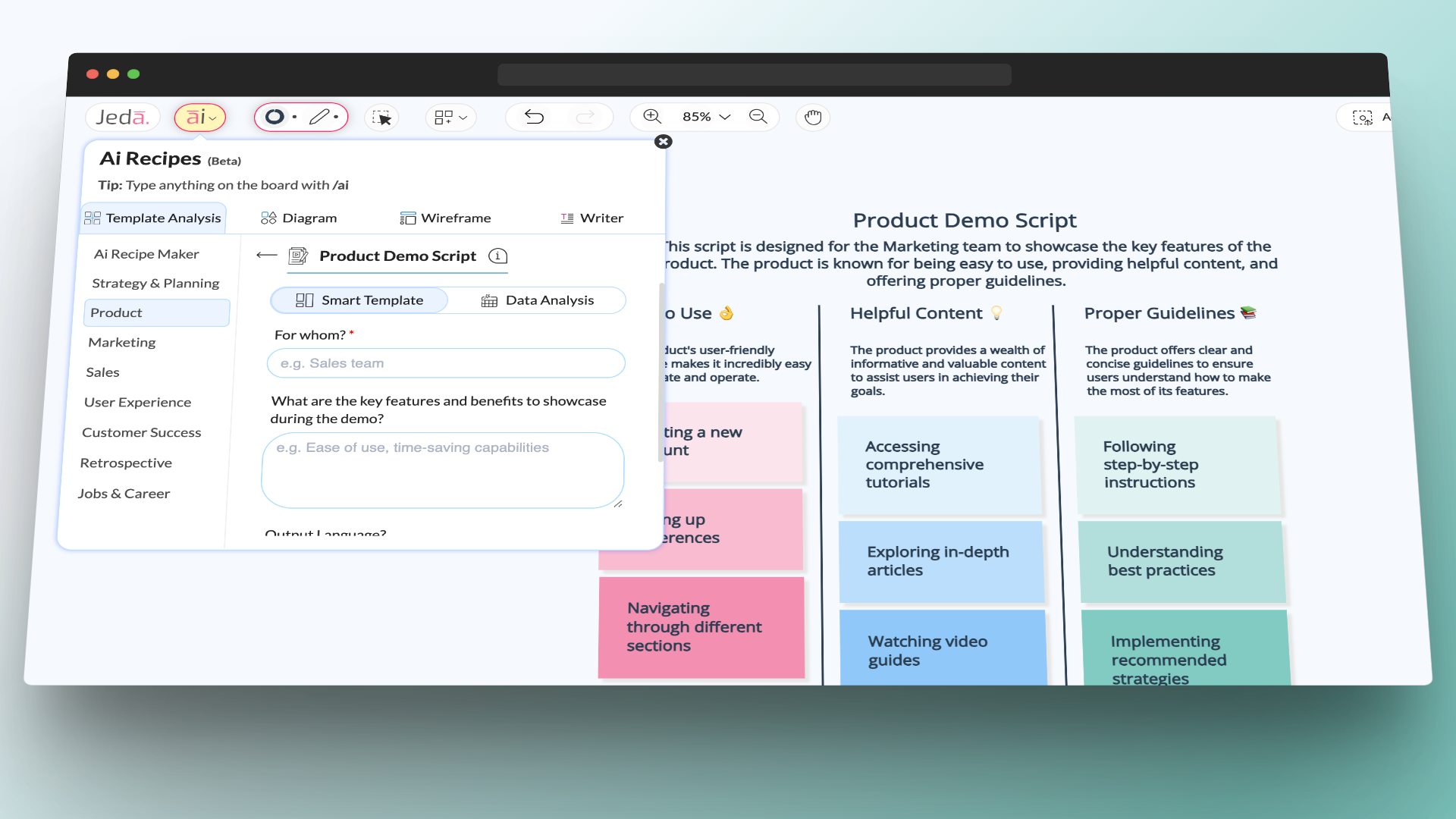 Mastering the Art of Product Demo Scripts: Boost Your Sales with Jeda.ai AI Workspace