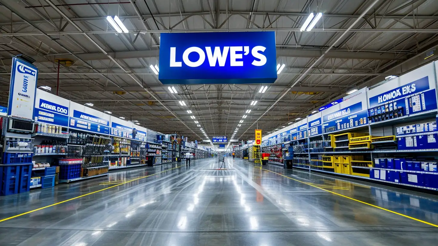 A modern Lowe's store