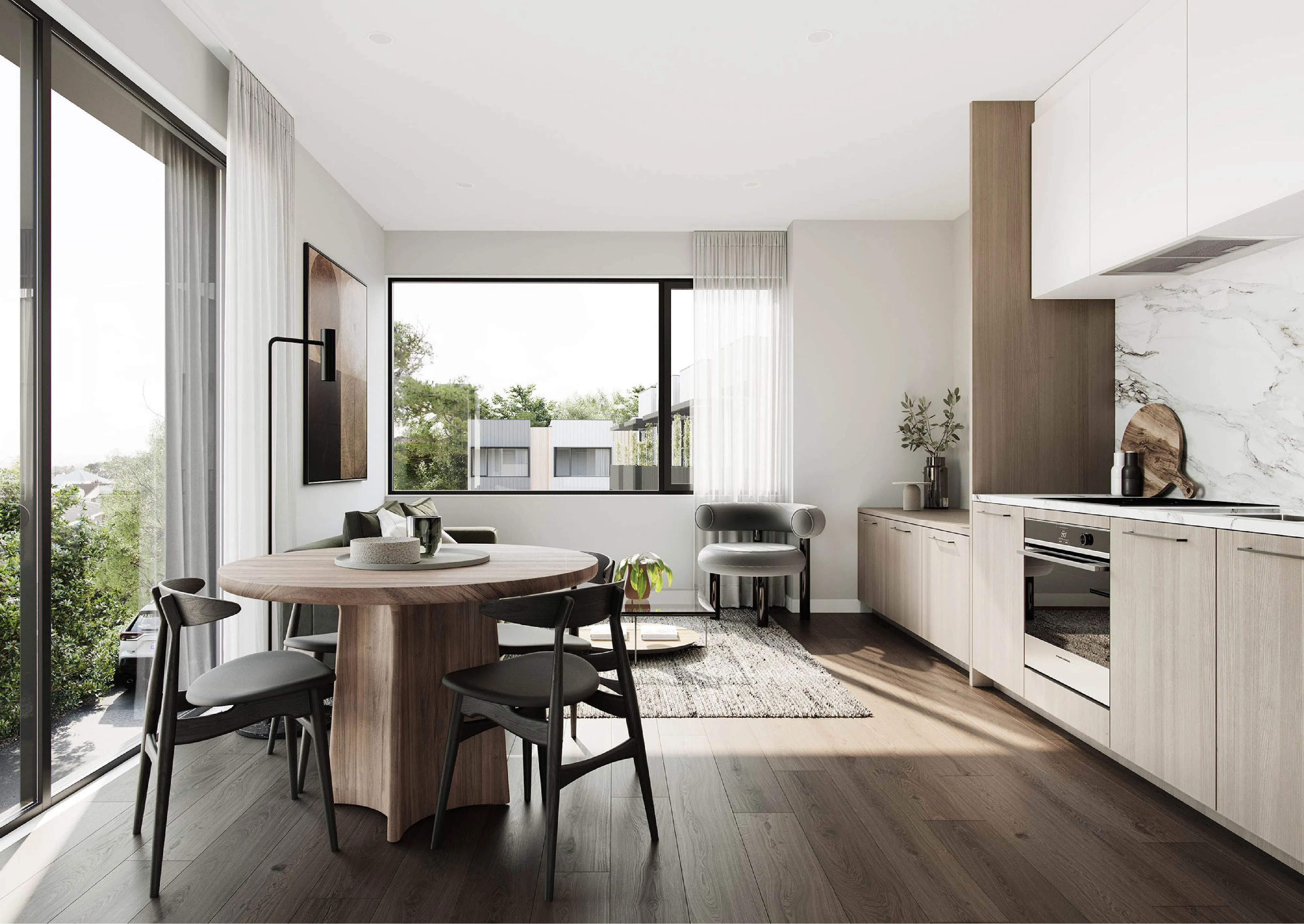 Rawene Property Branding for Boutique Townhouses
