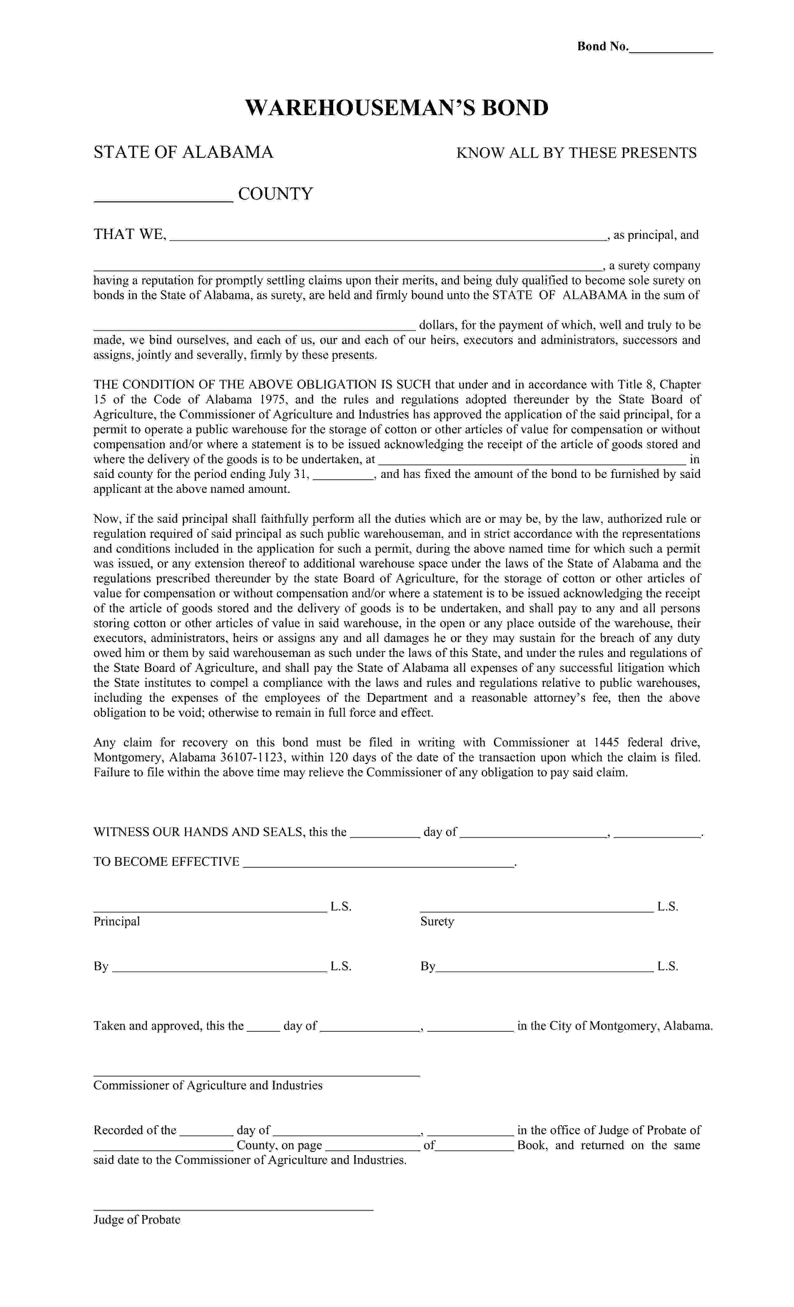 Bond List Surety Bond Professionals