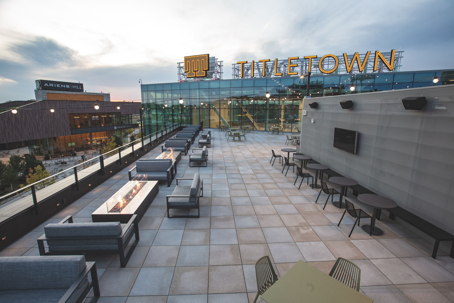 TitletownTech Rooftop + Indoor Bar Rentals Titletown Near Lambeau Field