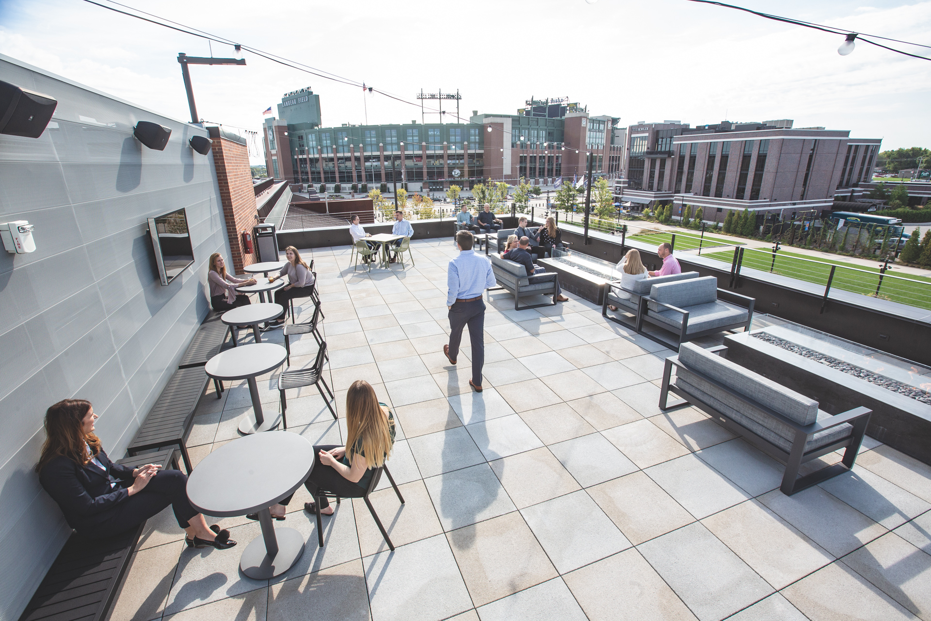 TitletownTech Rooftop + Indoor Bar Rentals Titletown Near Lambeau Field