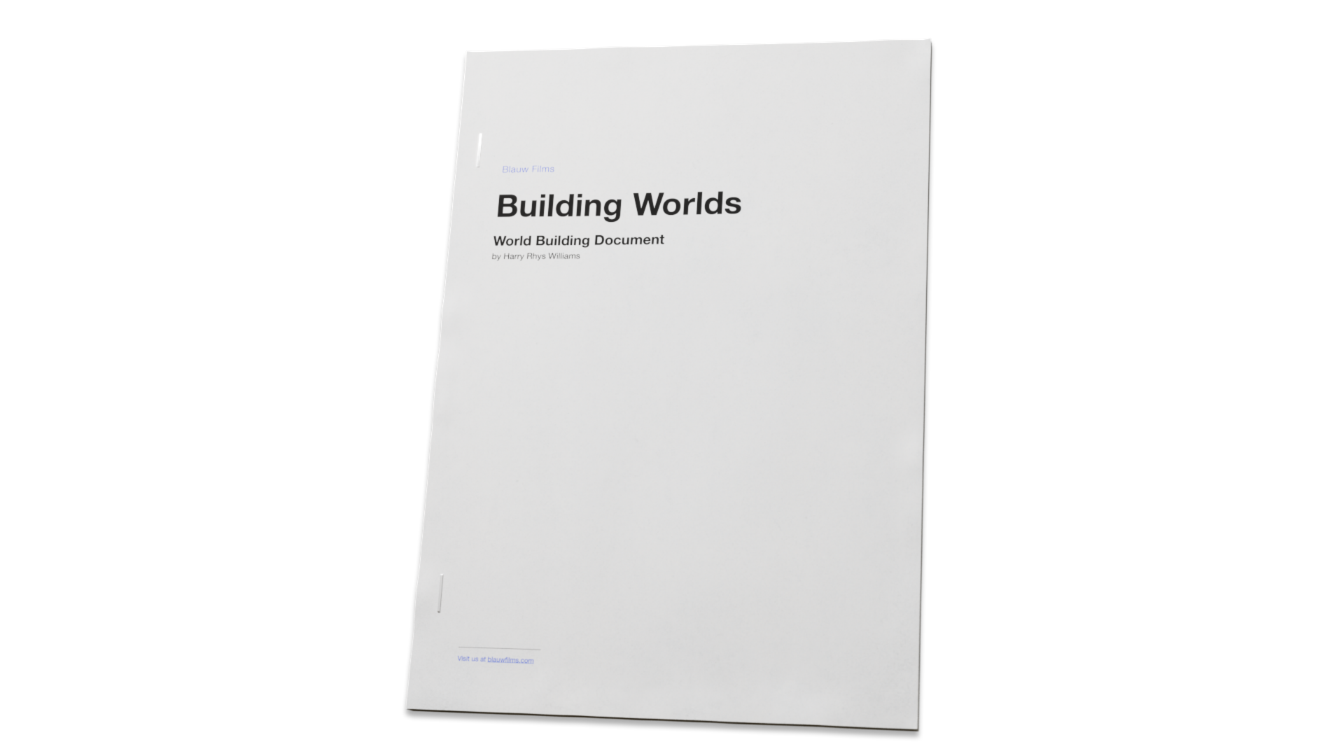 Building Worlds - Document