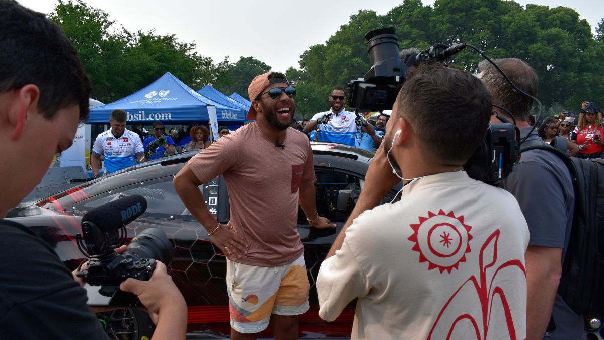 NASCAR Thousands Attend Bubba’s Block Party at the DuSable Museum