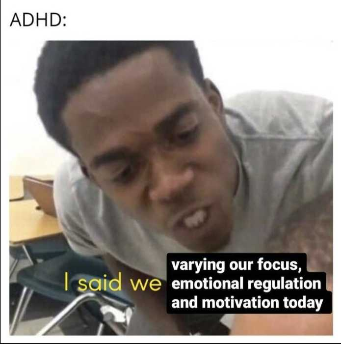 100+ Funniest & Most Relatable ADHD Memes