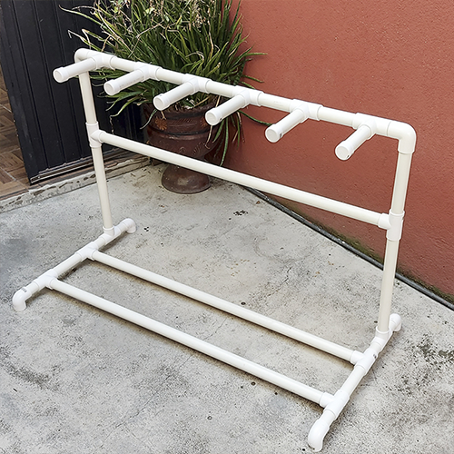 How to Build a PVC Guitar Rack