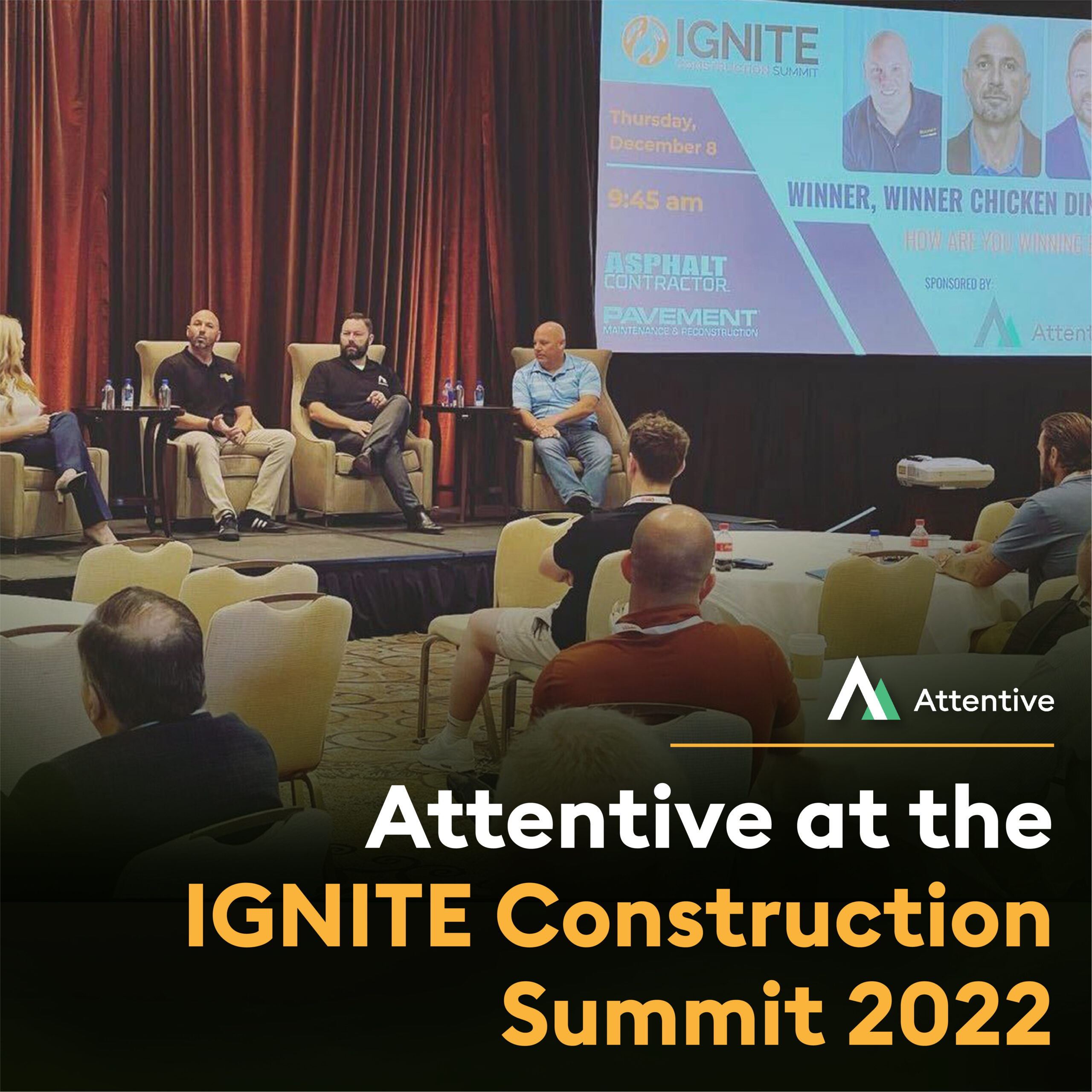 Attentive.ai at the IGNITE Construction Summit 2022 - Attentive.ai