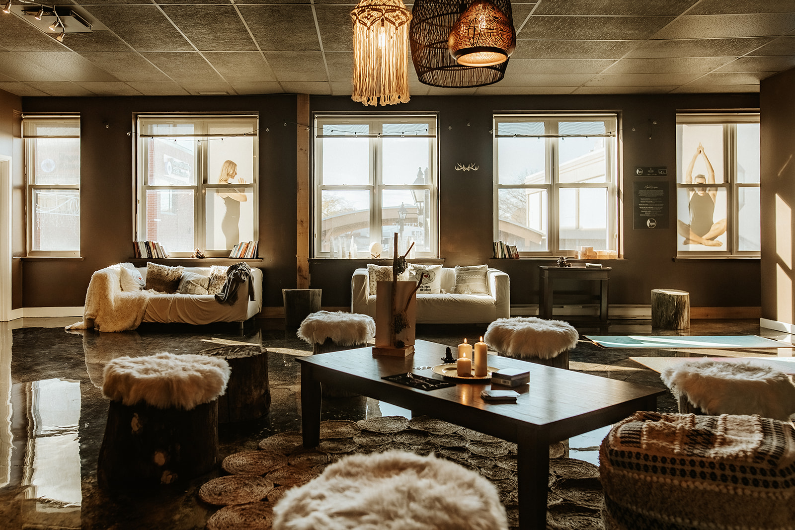 Nos studios Idolem Hot Yoga chaud