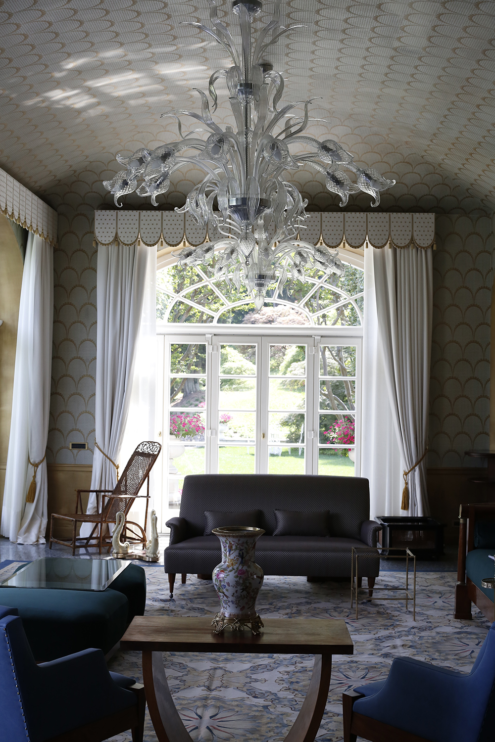 Bottega Veneziana Progetto con vetro veneziano cliente Villa Bonomi