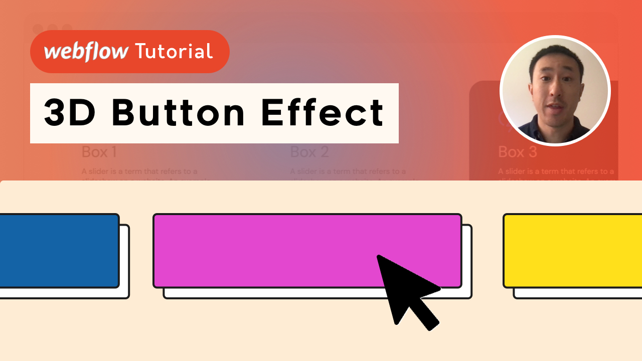 3D Button Effect | Derek Siu: Freelance Webflow Developer & Website ...