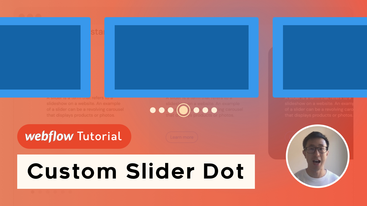 Webflow Custom Slider Dots | Derek Siu: Freelance Webflow Developer ...