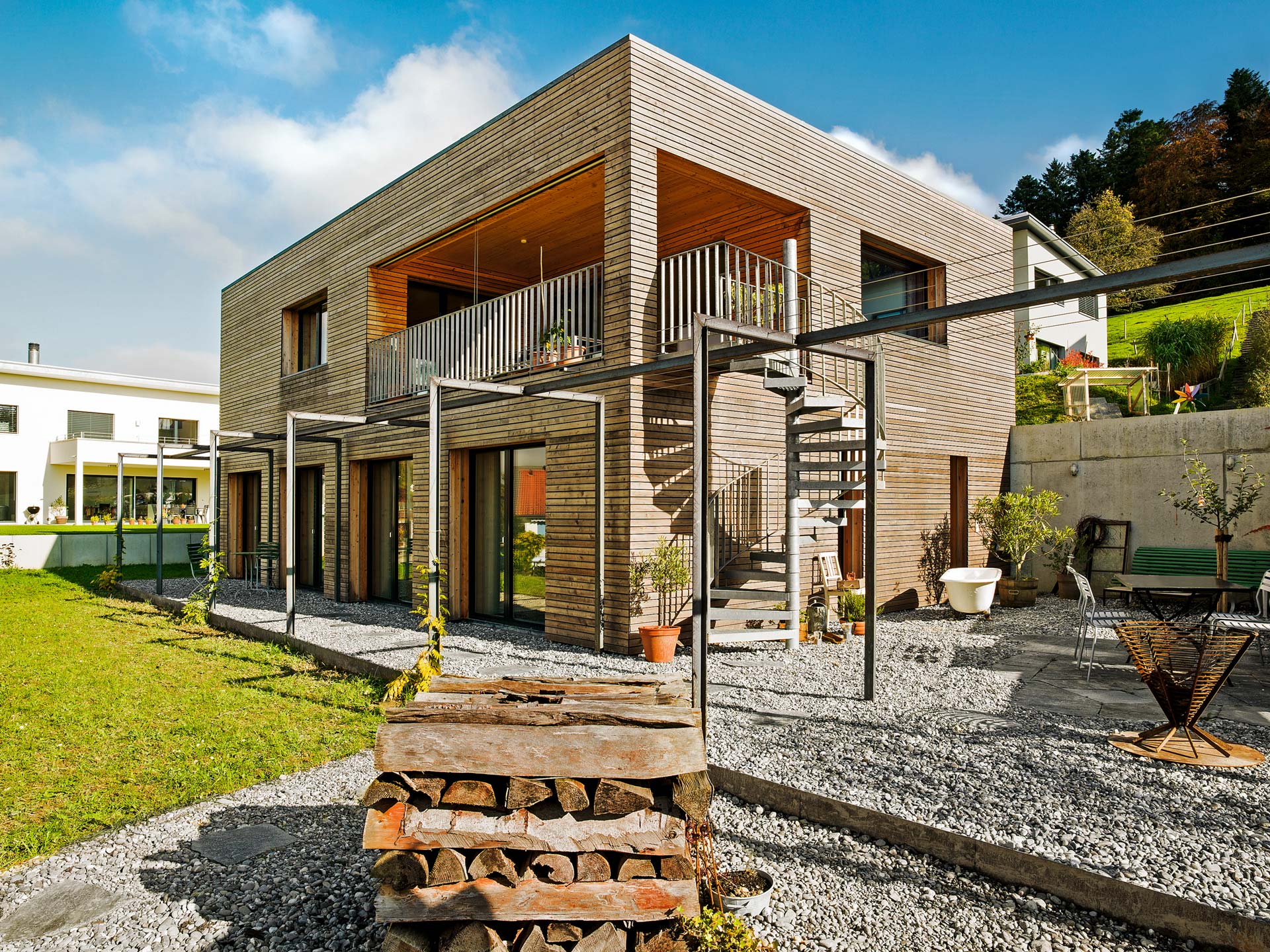 Backstein, Beton, Holz – undone