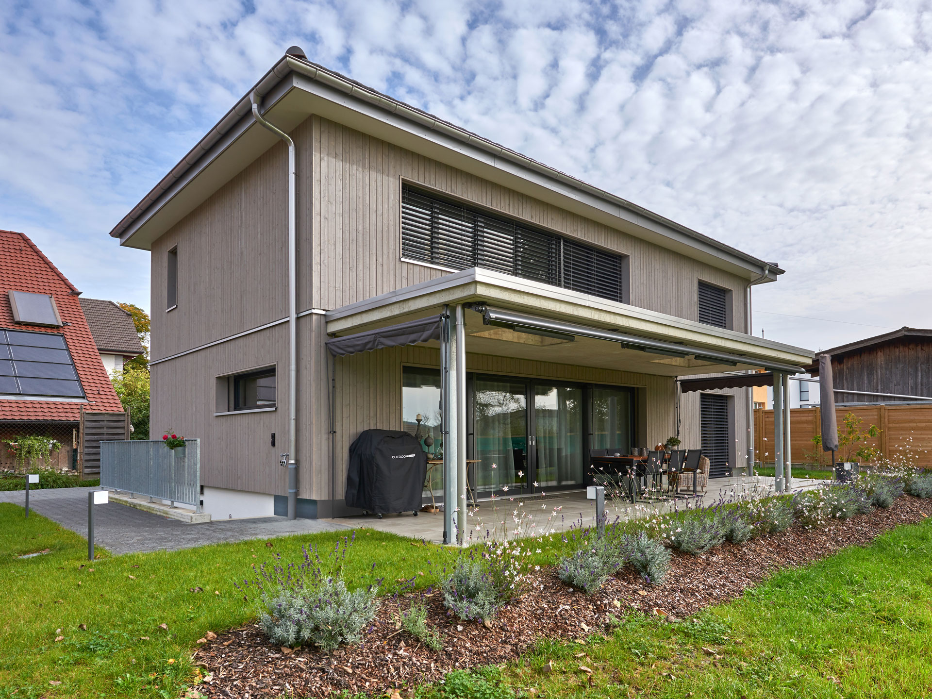 Schmaler Grundriss, optimal genutzt