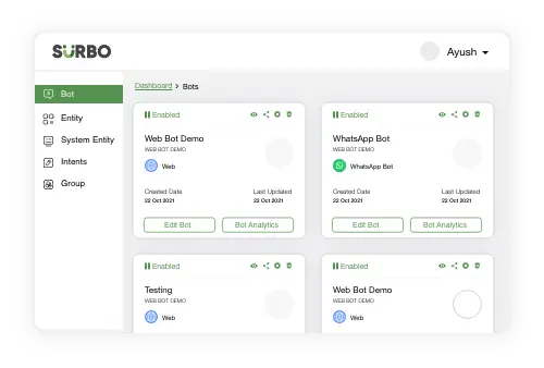 Surbo with ValueFirst | Conversational AI