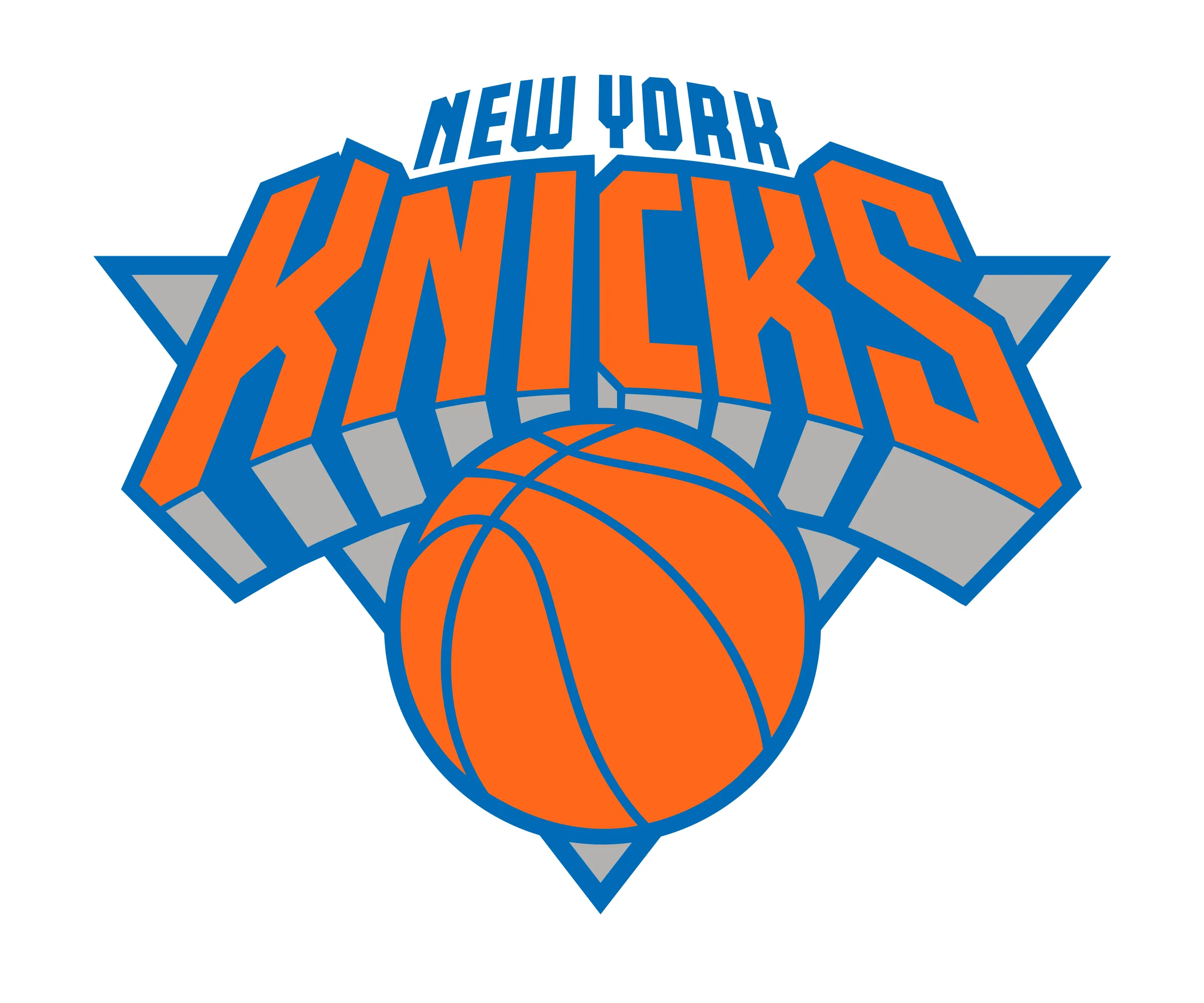 New York Knicks logo in orange