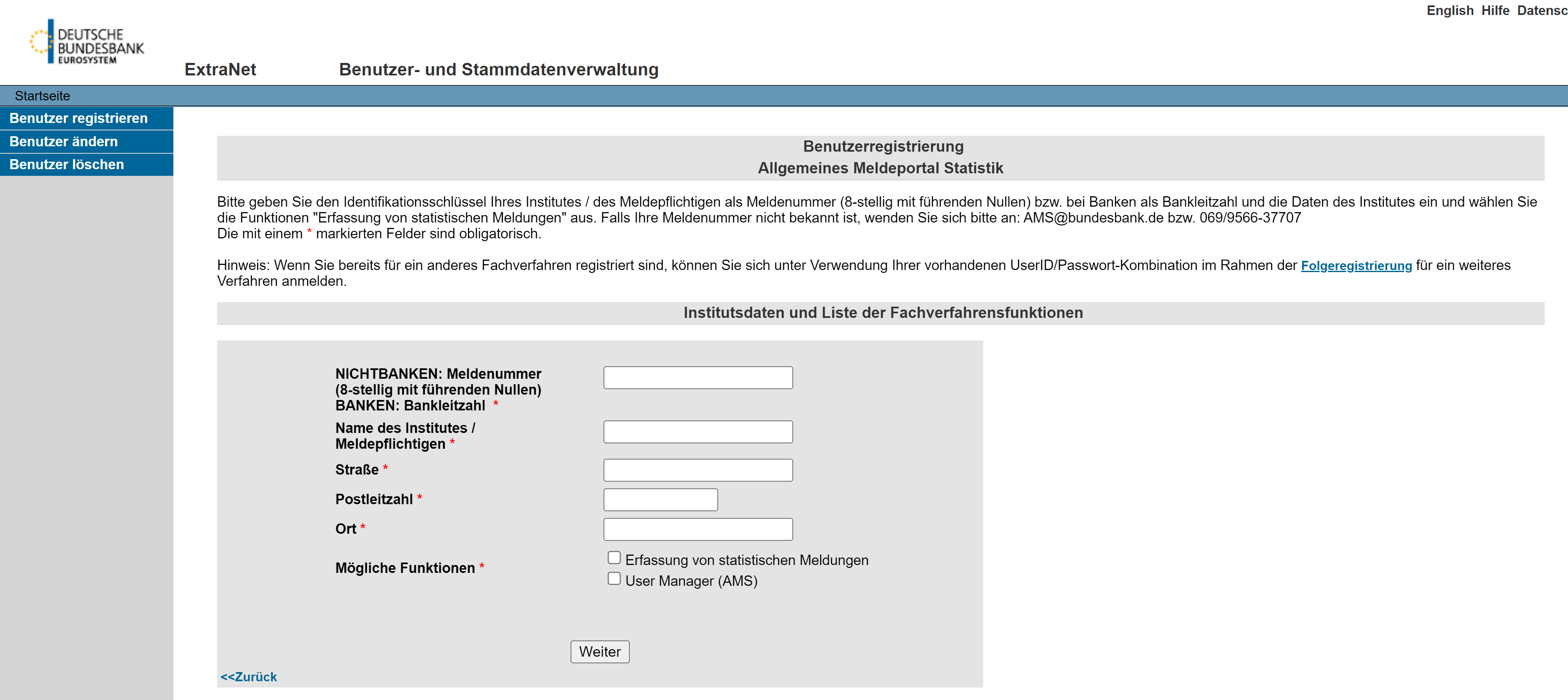 So gehts Z4 Meldung Bundesbank