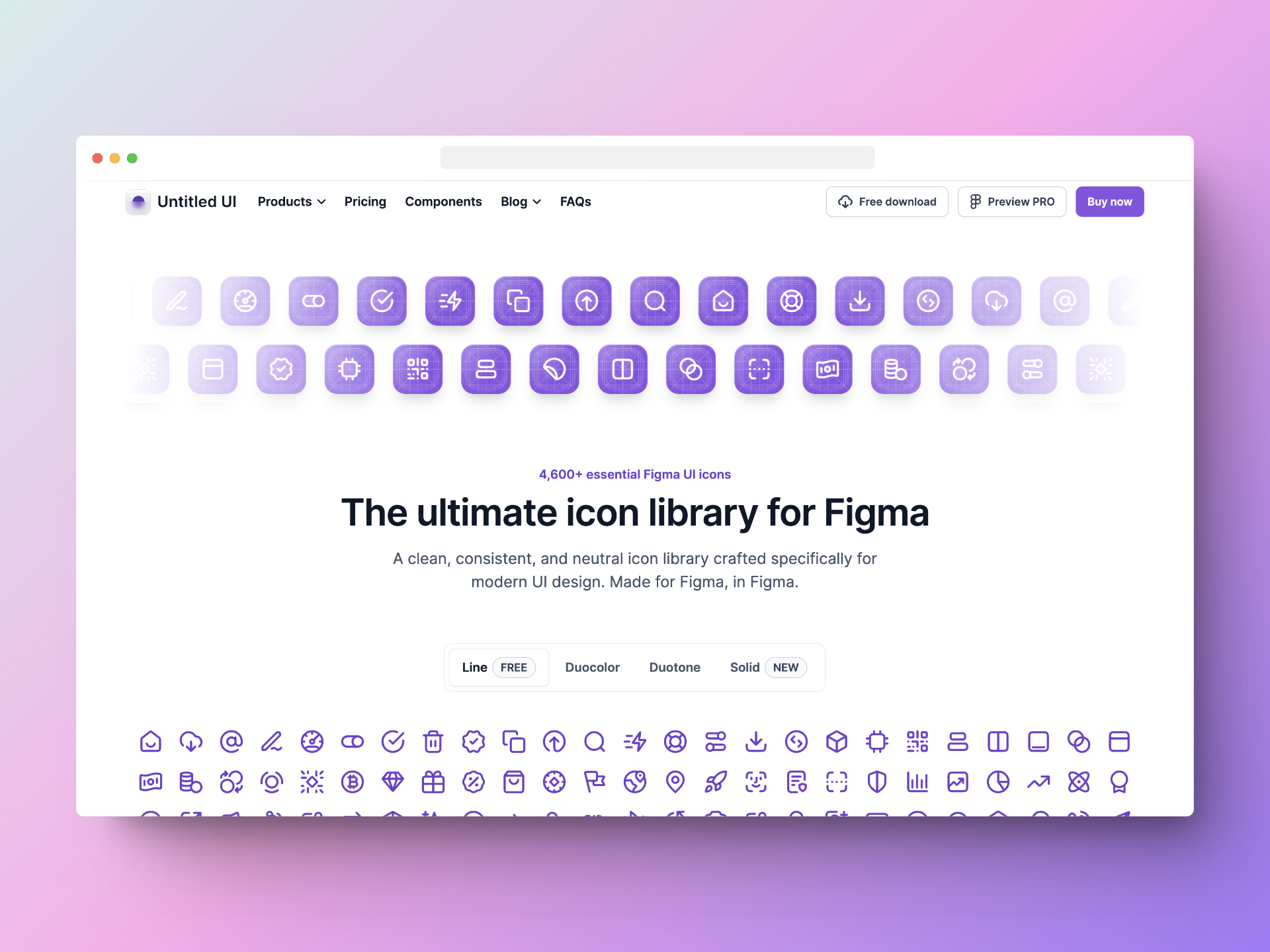 24 Modern Free Icon Sets for UI Design (June 2023)