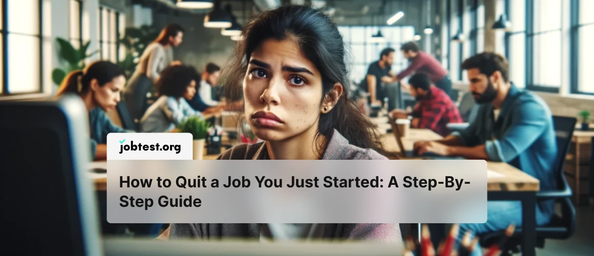 How to Quit a Job You Just Started A StepByStep Guide