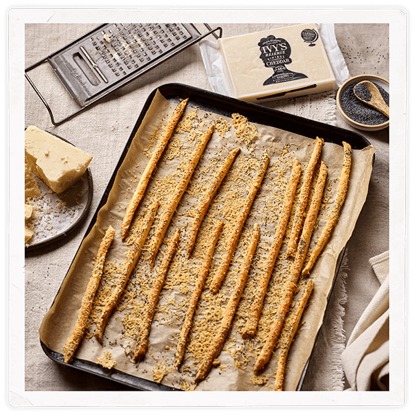 Cheese & Mustard Straws Recipe Ivy’s Reserve