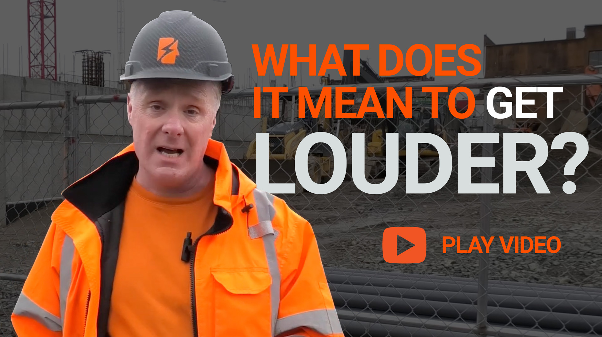 Rusty George explains louder builder