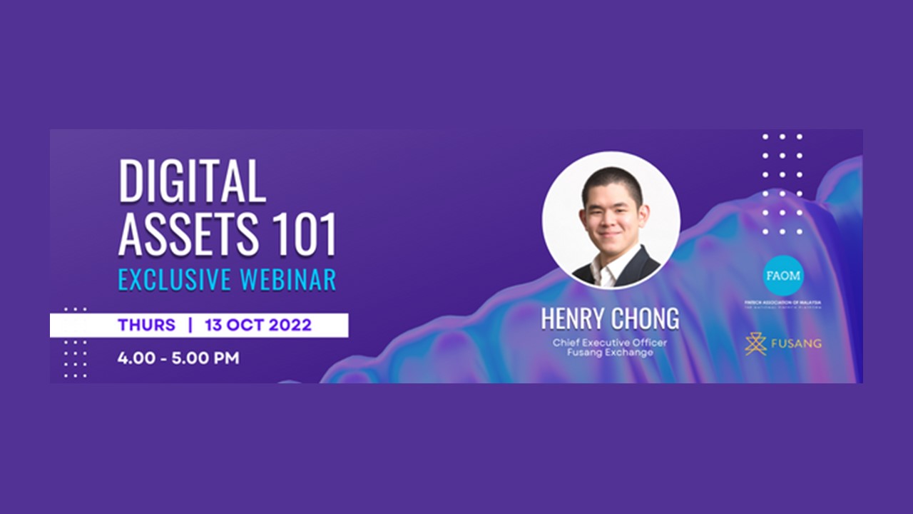 FAOM Exclusive Webinar: Digital Assets 101|