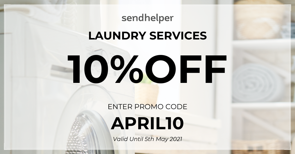 10 OFF LAUNDRY SERVICES Sendhelper