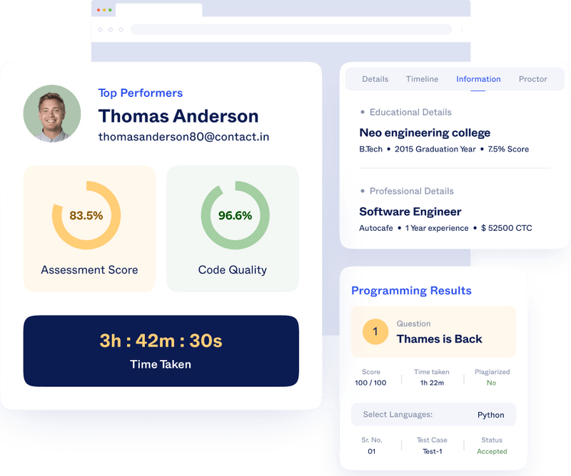 Codejudge - Online Assessment and Developer Hiring Platform