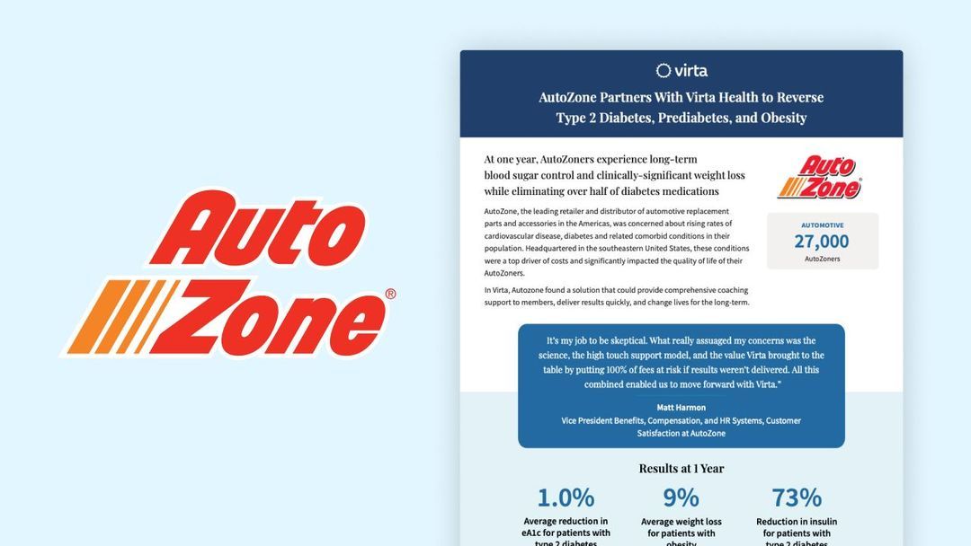 AutoZoners experience longterm blood sugar control and clinically