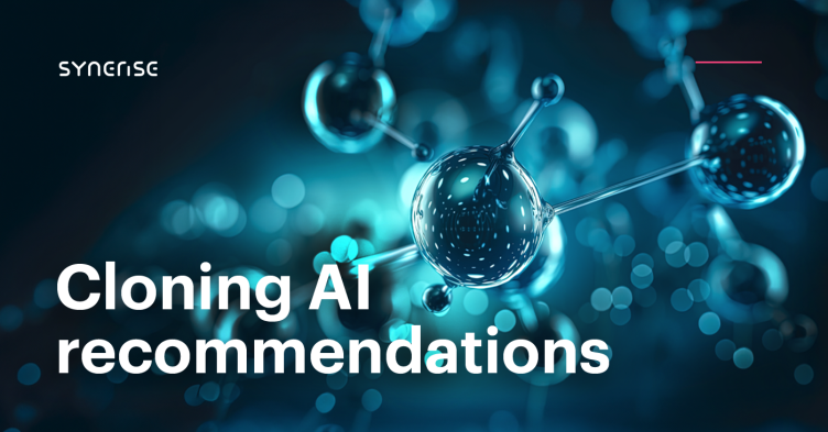 Synerise | Cloning recommendation campaigns across workspaces