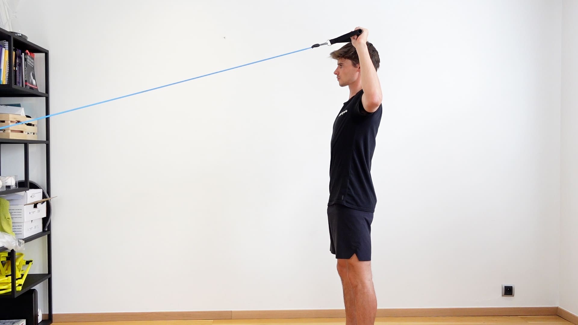 Vidéo d'exercice - Renforcement rotateurs externes d'épaule isométrique ...