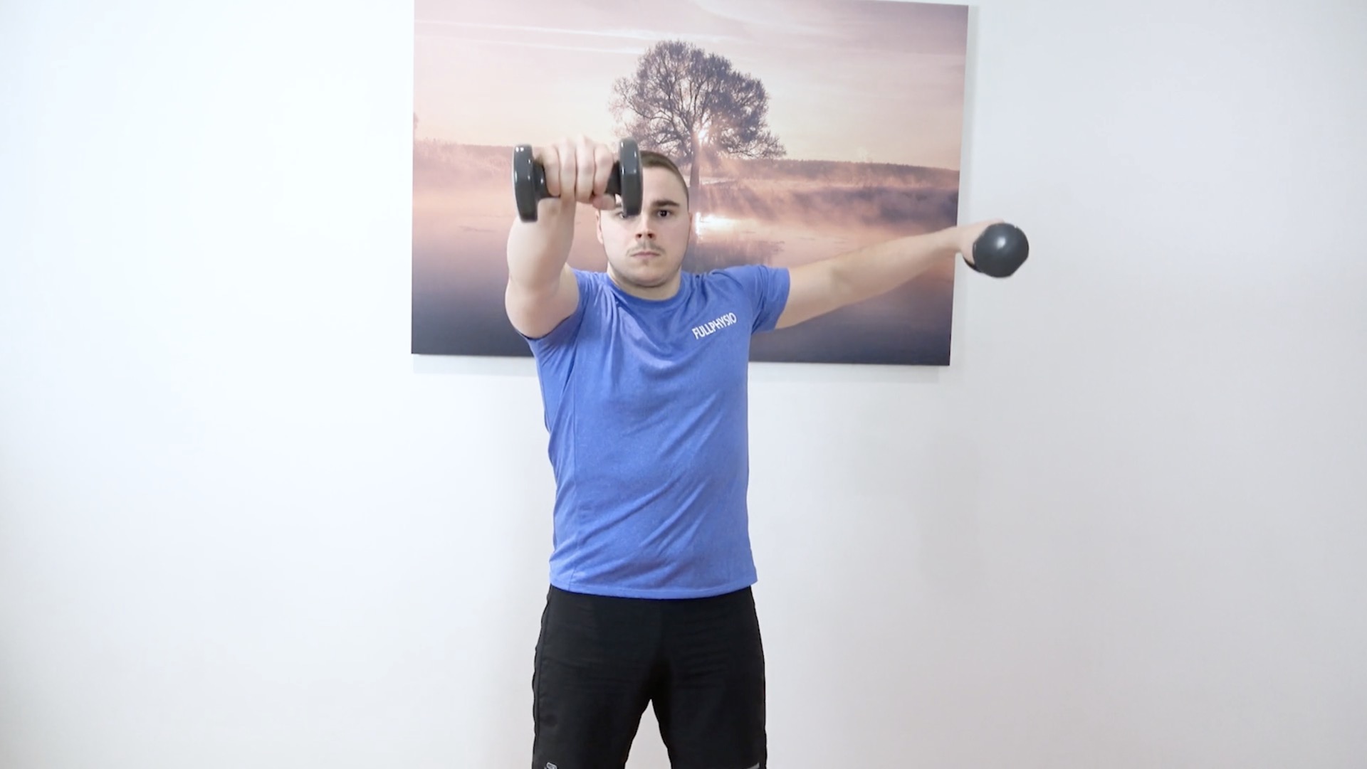 Vidéo D Exercice Renforcement Simultané Flexion Abd épaules Vidéo D Exercice Renforcement Simultané Flexion Abd épaules