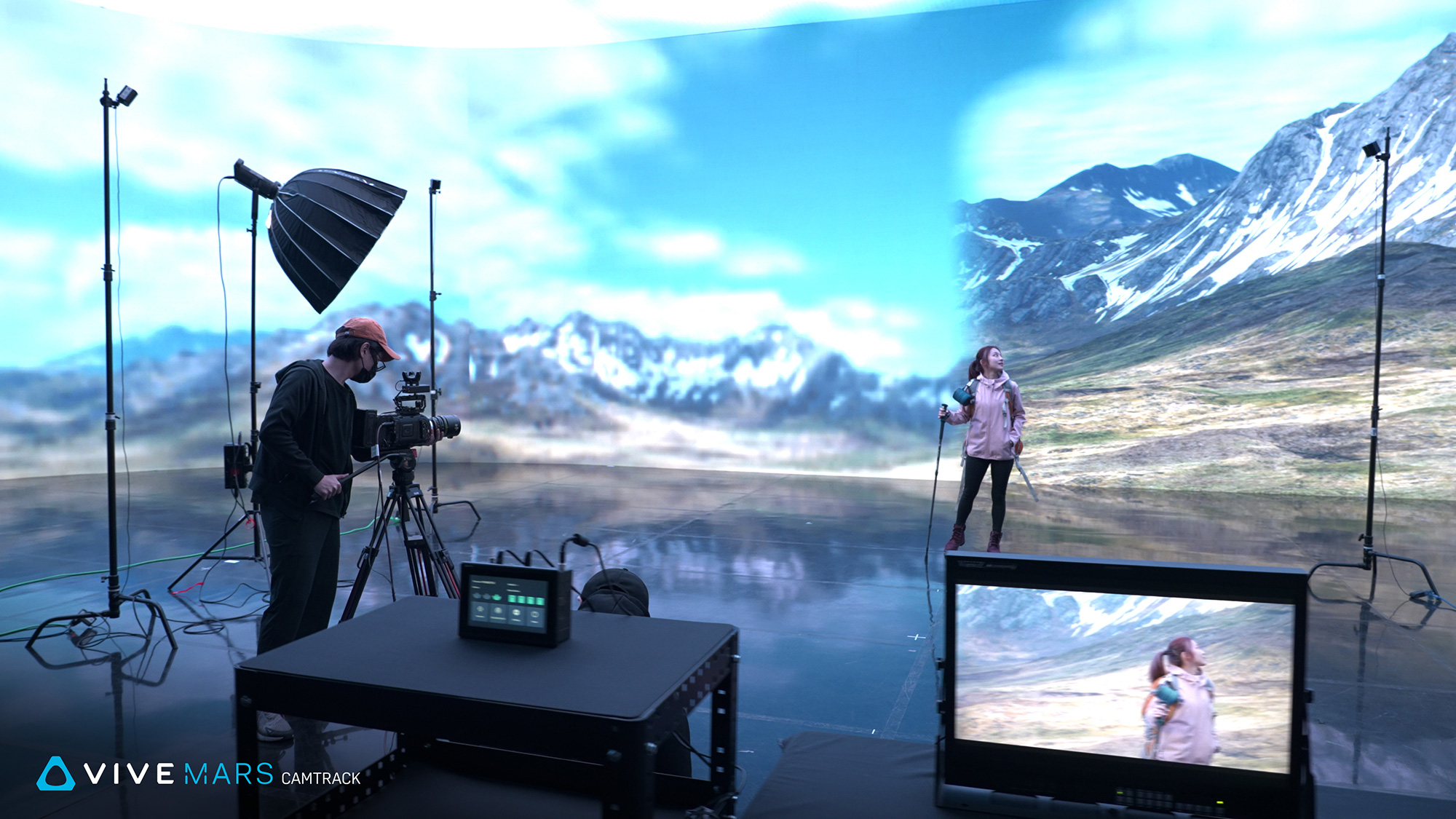 VIVE Mars CamTrack promises virtual set technology on an indie budget