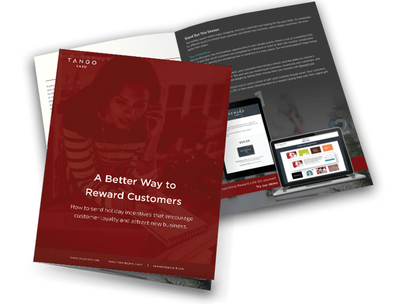 Holiday Rewards for Customers Tango