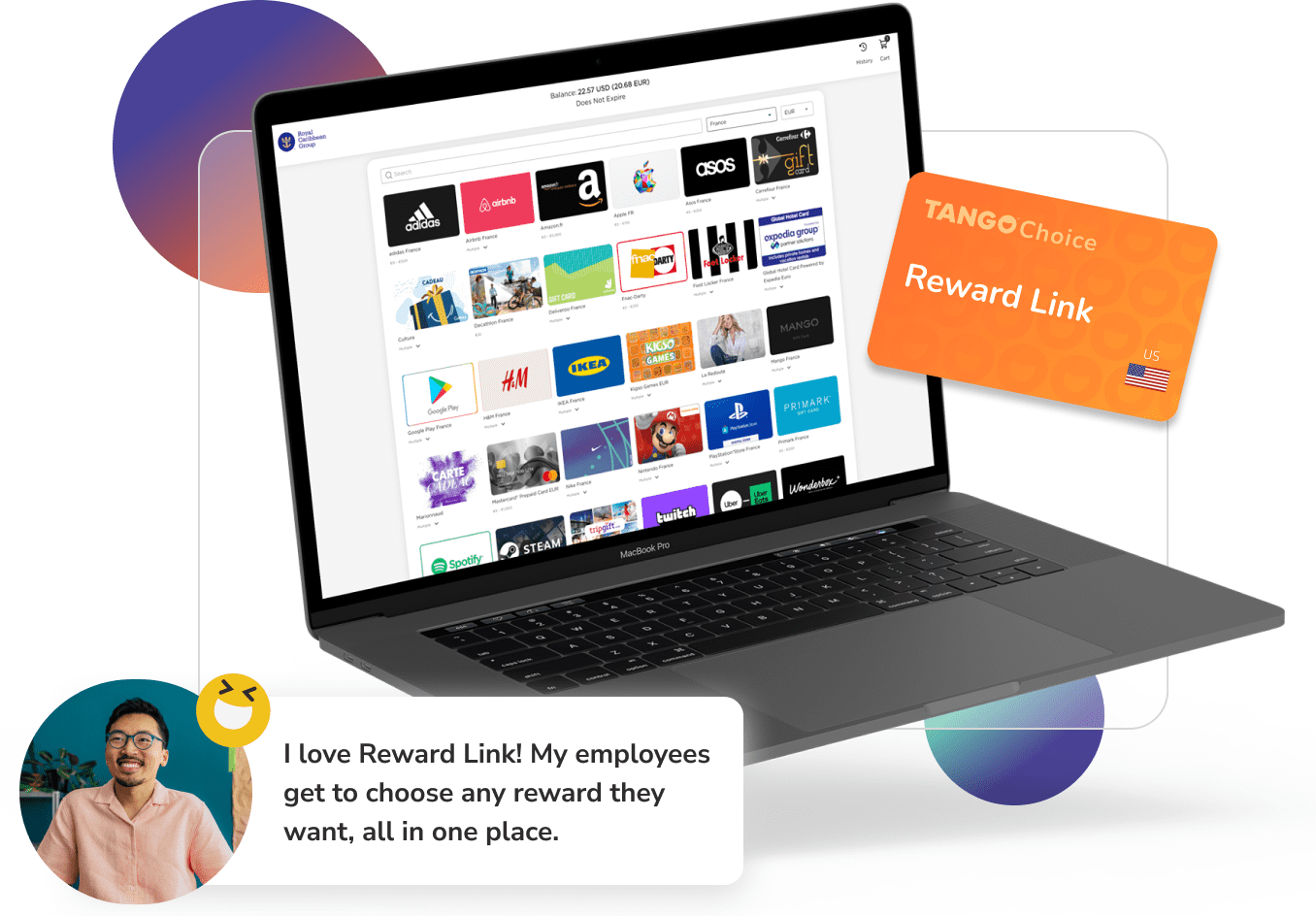 Gift Card Rewards and Services Tango