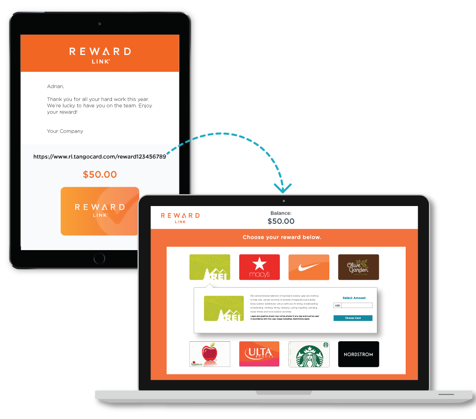 Exercise your options How to pick the perfect gift card Tango