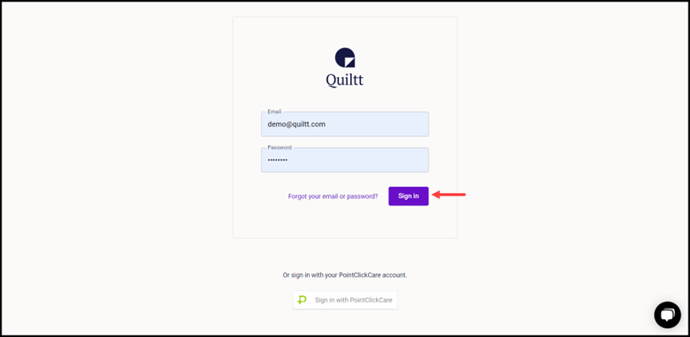 How to Login to Quiltt?