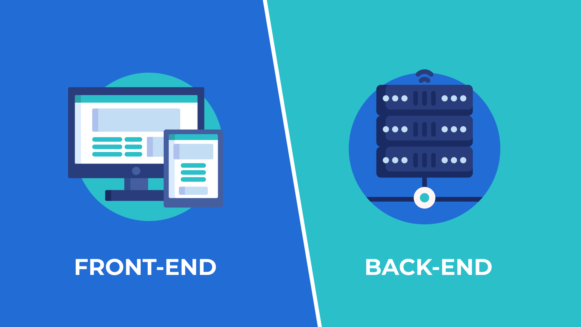 Backend vs. Frontend: Explorando las Distinciones Fundamentales