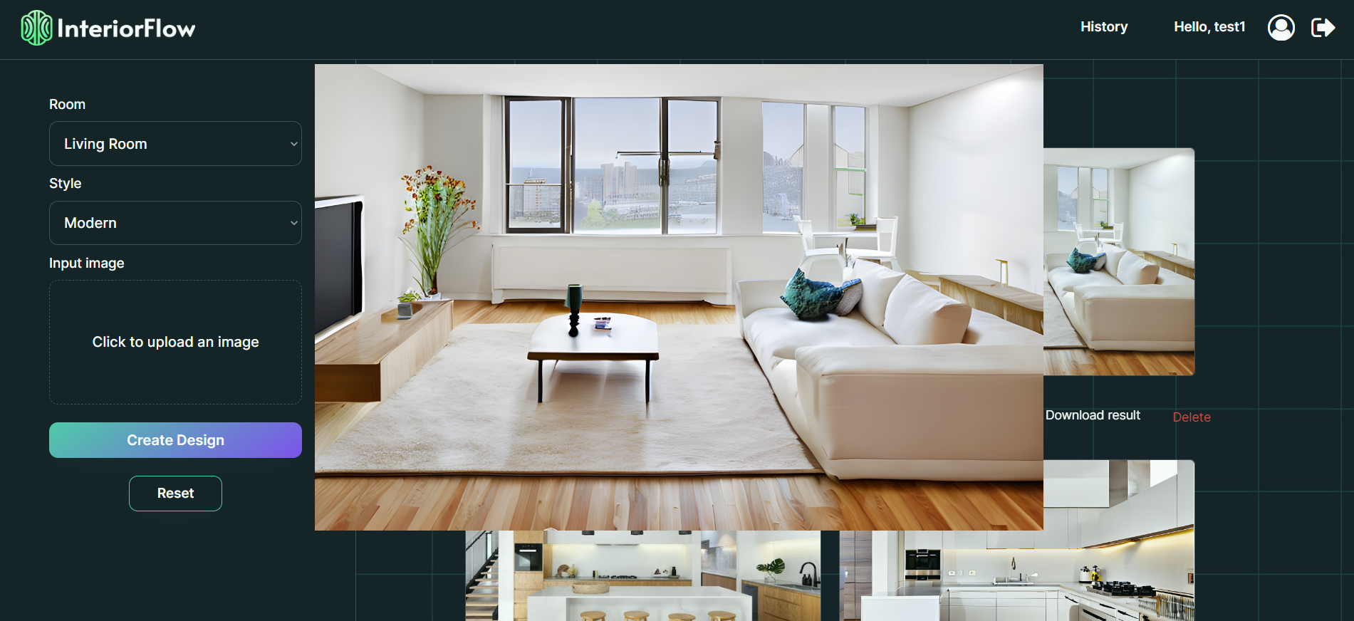InteriorFlow | AI Interior Design Software