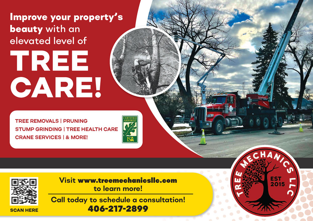 Tree Mechanics LLC Serving Northern Wyoming and South Eastern Montana