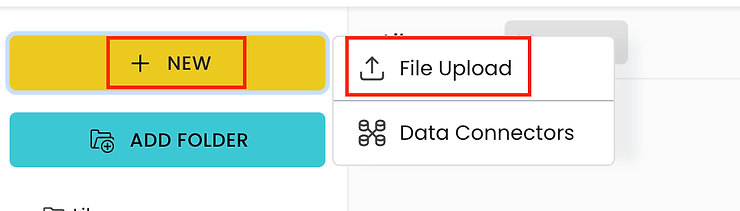 How to Upload File to Gigasheet