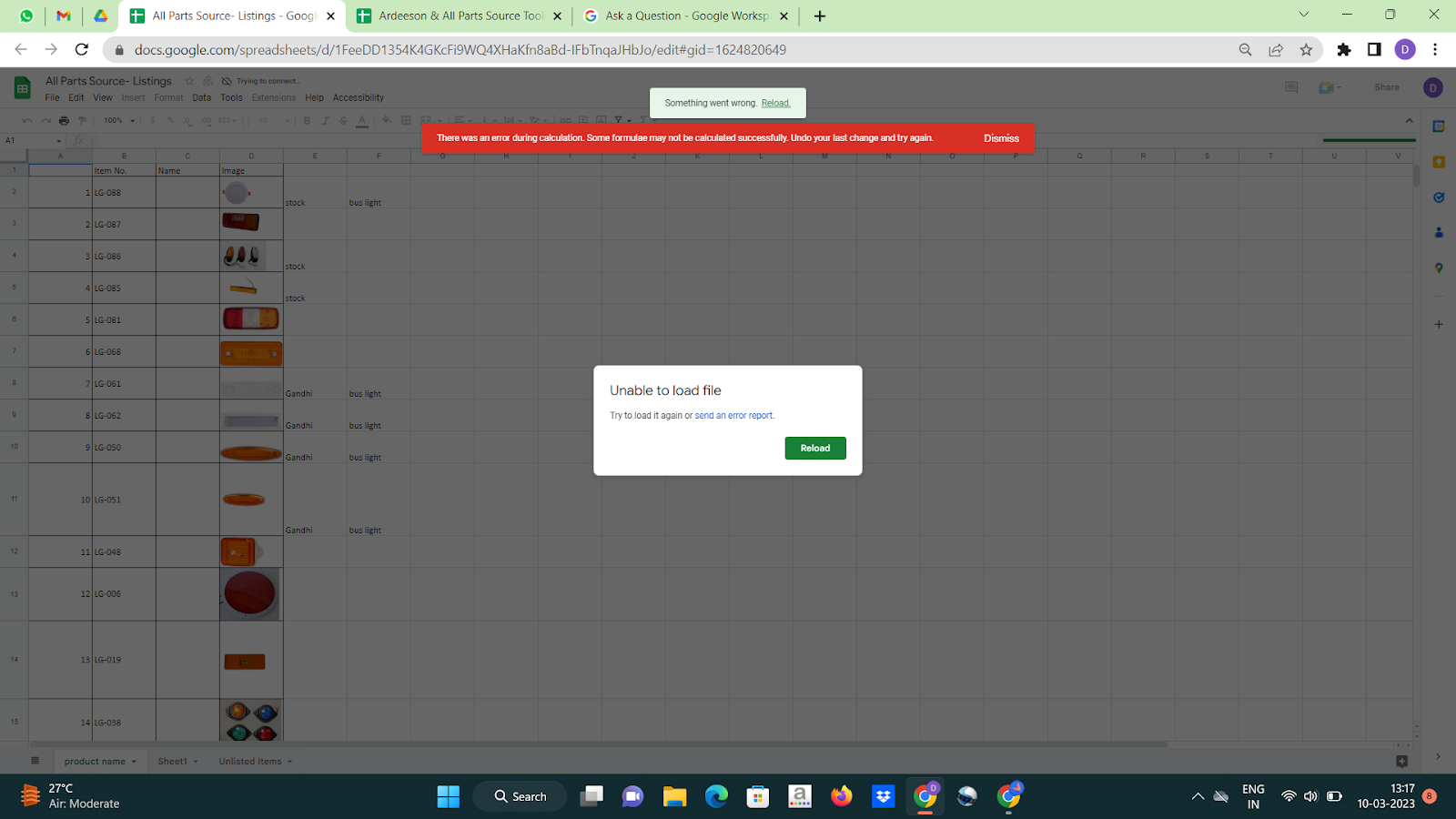 What To Do When Google Sheets Keeps Crashing