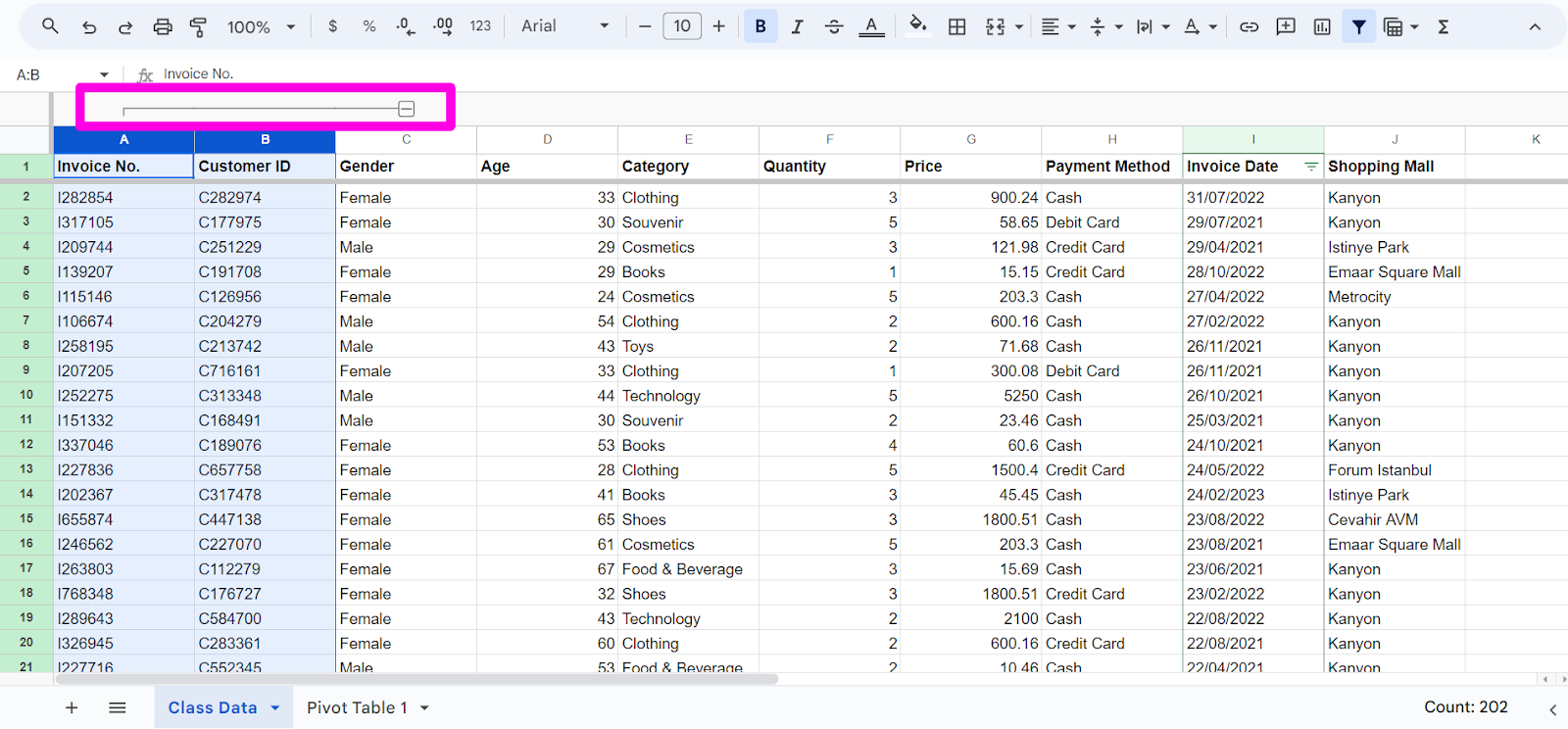 How to Categorize Data in Google Sheets