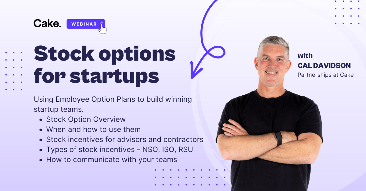 Stock Options for Startups