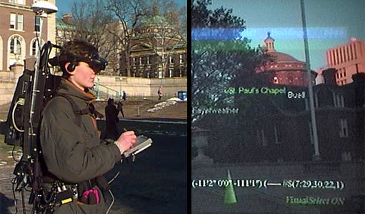 Steven Feiner's Touring Machine