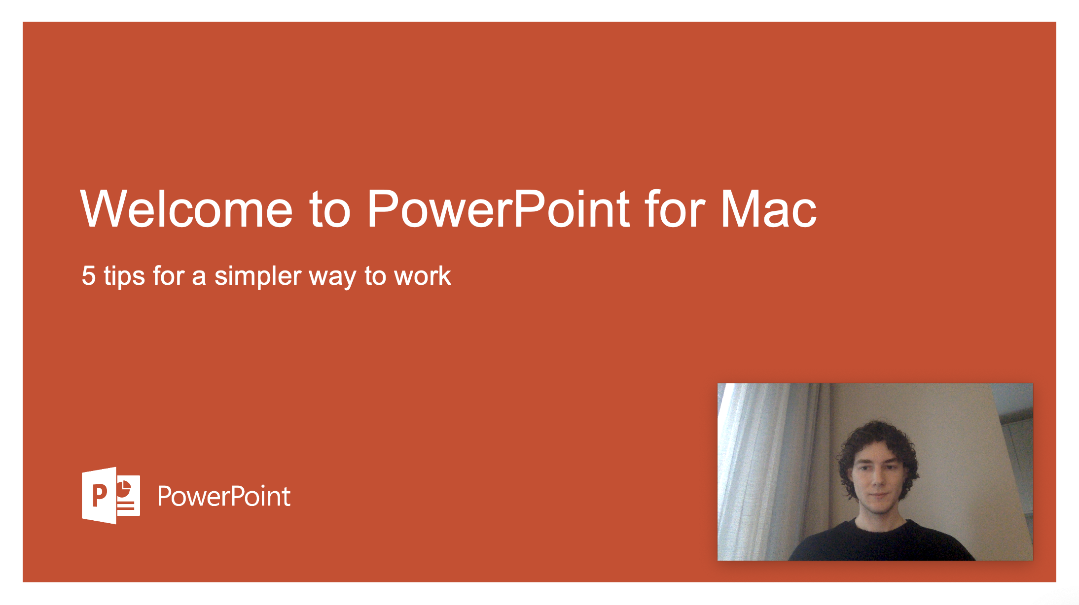 how to record video presentation using powerpoint