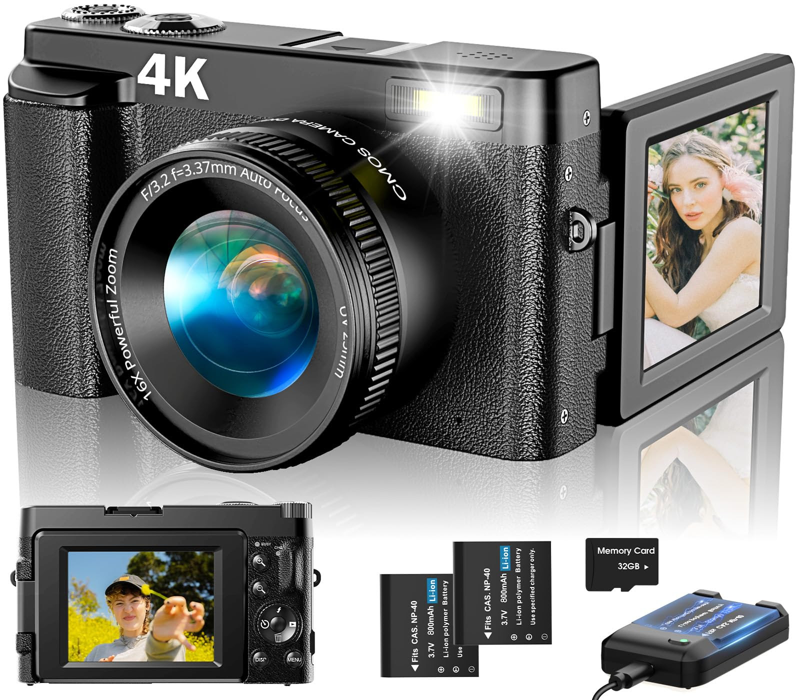 Duluvulu 4K Digital Camera