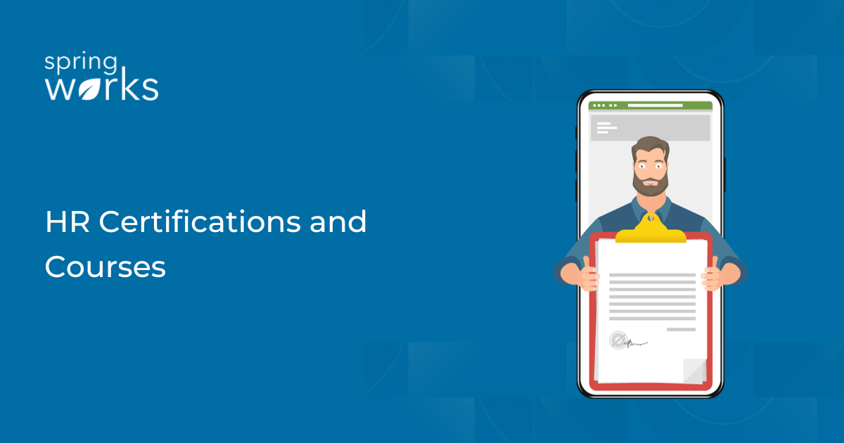HR Certifications and Courses image.